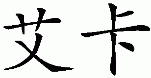 Chinese name for Ika